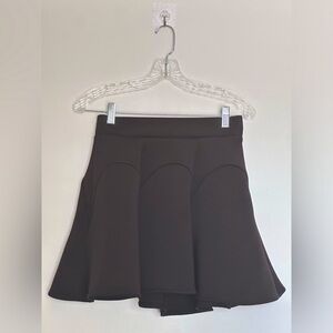 Black Flared Mini Skirt Women’s Size M
